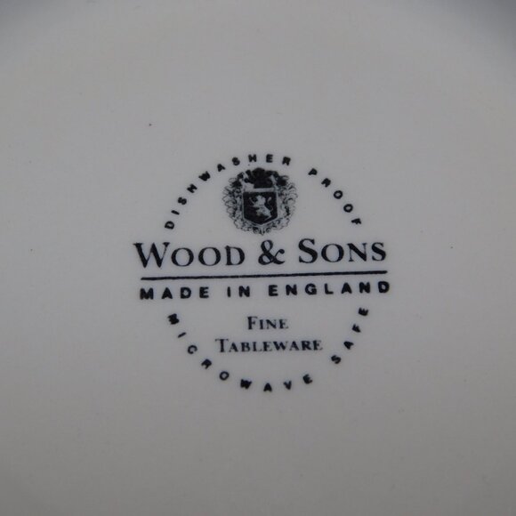 VTG Wood & Sons The Kitchen Garden Green Ripe For Picking Fruit Bowl 6.5" - Picture 4 of 4